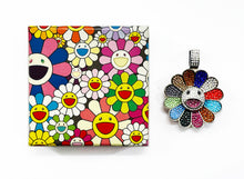 Load image into Gallery viewer, TAKASHI MURAKAMI &#39;Flowers&#39; (2017) Chrome &quot;Spinner&quot; Charm - Signari Gallery 