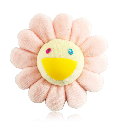 TAKASHI MURAKAMI x Kaikai Kiki 'Flowers' (lt. pink) Plush Pin - Signari Gallery 