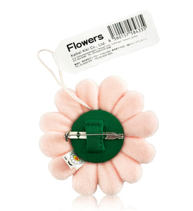 TAKASHI MURAKAMI x Kaikai Kiki 'Flowers' (lt. pink) Plush Pin - Signari Gallery 