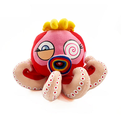 TAKASHI MURAKAMI 'Mr. Boiled' (2017) Mini Octopus Plush - Signari Gallery 