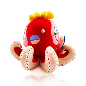 TAKASHI MURAKAMI 'Mr. Boiled' (2017) Mini Octopus Plush