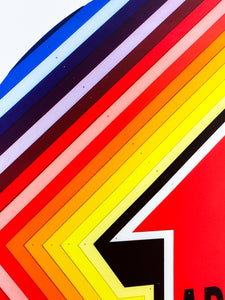 TAVAR ZAWACKI 'Rainbow Pulse' (2017) Archival Pigment Print - Signari Gallery 