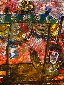 THEO TOBIASSE 'Return, Return O Shulamite' (1975) Lithograph on Linen - Signari Gallery 