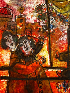 THEO TOBIASSE 'Return, Return O Shulamite' (1975) Lithograph on Linen - Signari Gallery 