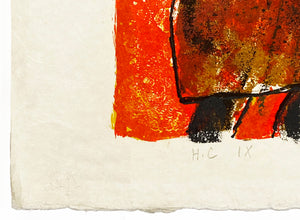 THEO TOBIASSE 'Return, Return O Shulamite' (1975) Lithograph on Linen - Signari Gallery 