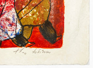 THEO TOBIASSE 'Return, Return O Shulamite' (1975) Lithograph on Linen - Signari Gallery 