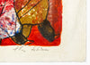 THEO TOBIASSE 'Return, Return O Shulamite' (1975) Lithograph on Linen - Signari Gallery 