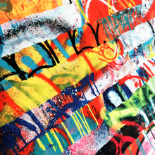 Load image into Gallery viewer, TILT '13 Layers' (2016) RARE Screen Print/Giclee (1 of 2) on Canvas