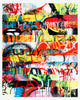 TILT '13 Layers' (2016) RARE Screen Print/Giclee (1 of 2) on Canvas