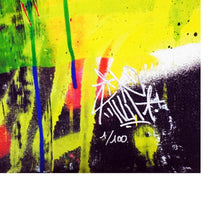 Load image into Gallery viewer, TILT '13 Layers' (2016) RARE Screen Print/Giclee (1 of 2) on Canvas - Signari Gallery 