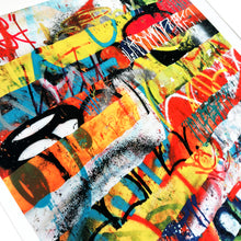 Load image into Gallery viewer, TILT '13 Layers' (2016) RARE Screen Print/Giclee (1 of 2) on Canvas