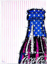 Load image into Gallery viewer, TILT &#39;Coke&#39; (2015) Screen Print (pink lines) (#18)