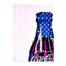 Load image into Gallery viewer, TILT &#39;Coke&#39; (2015) Screen Print (pink lines) (#18)