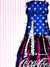 Load image into Gallery viewer, TILT &#39;Coke&#39; (2015) Screen Print (pink lines) (#18)