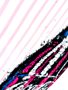 TILT 'Coke' (2015) Screen Print (pink lines)