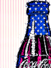 Load image into Gallery viewer, TILT &#39;Coke&#39; (2015) Screen Print (pink lines)