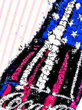 Load image into Gallery viewer, TILT &#39;Coke&#39; (2015) Screen Print (pink lines)