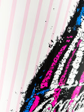 Load image into Gallery viewer, TILT &#39;Coke&#39; (pink lines) Screen Print - Signari Gallery 