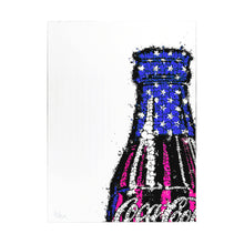 Load image into Gallery viewer, TILT &#39;Coke&#39; (2015) Screen Print (white lines) - Signari Gallery 