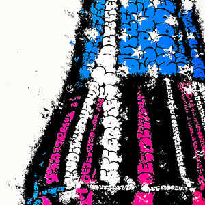 TILT 'Coke' (2015) Screen Print (white lines) - Signari Gallery 