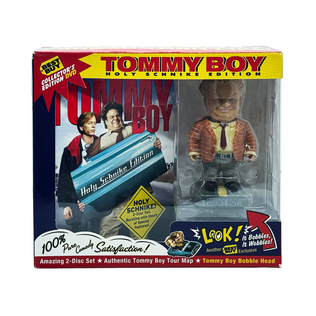 TOMMY BOY 'Holy Schnike' (2005) Collector's DVD + Bobblehead Box Set - Signari Gallery 
