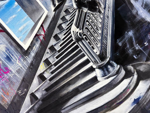 TOMMY FIENDISH 'Knight (Staircase #3)' Giclée Print - Signari Gallery 