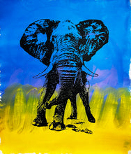 Load image into Gallery viewer, TONY AZZITO &#39;Elephant&#39; (2015) Original Pop Art on Canvas - Signari Gallery 