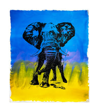 Load image into Gallery viewer, TONY AZZITO &#39;Elephant&#39; (2015) Original Pop Art on Canvas - Signari Gallery 
