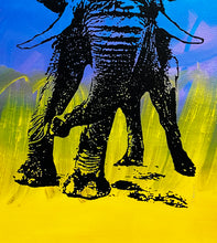Load image into Gallery viewer, TONY AZZITO &#39;Elephant&#39; (2015) Original Pop Art on Canvas - Signari Gallery 