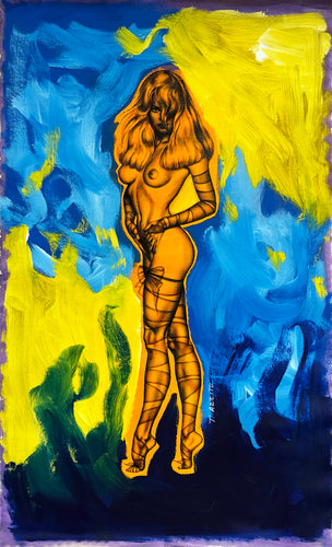 TONY AZZITO 'Pamela' (2015) Original Pop Art on Canvas - Signari Gallery 