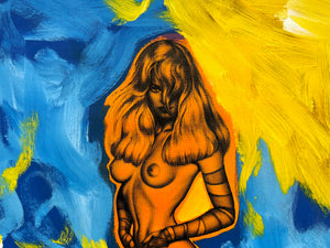 TONY AZZITO 'Pamela' (2015) Original Pop Art on Canvas - Signari Gallery 