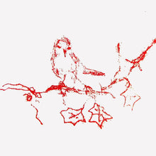 Load image into Gallery viewer, TRACEY EMIN &#39;Robin Sez&#39; (2009) Original (framed) Christmas Card