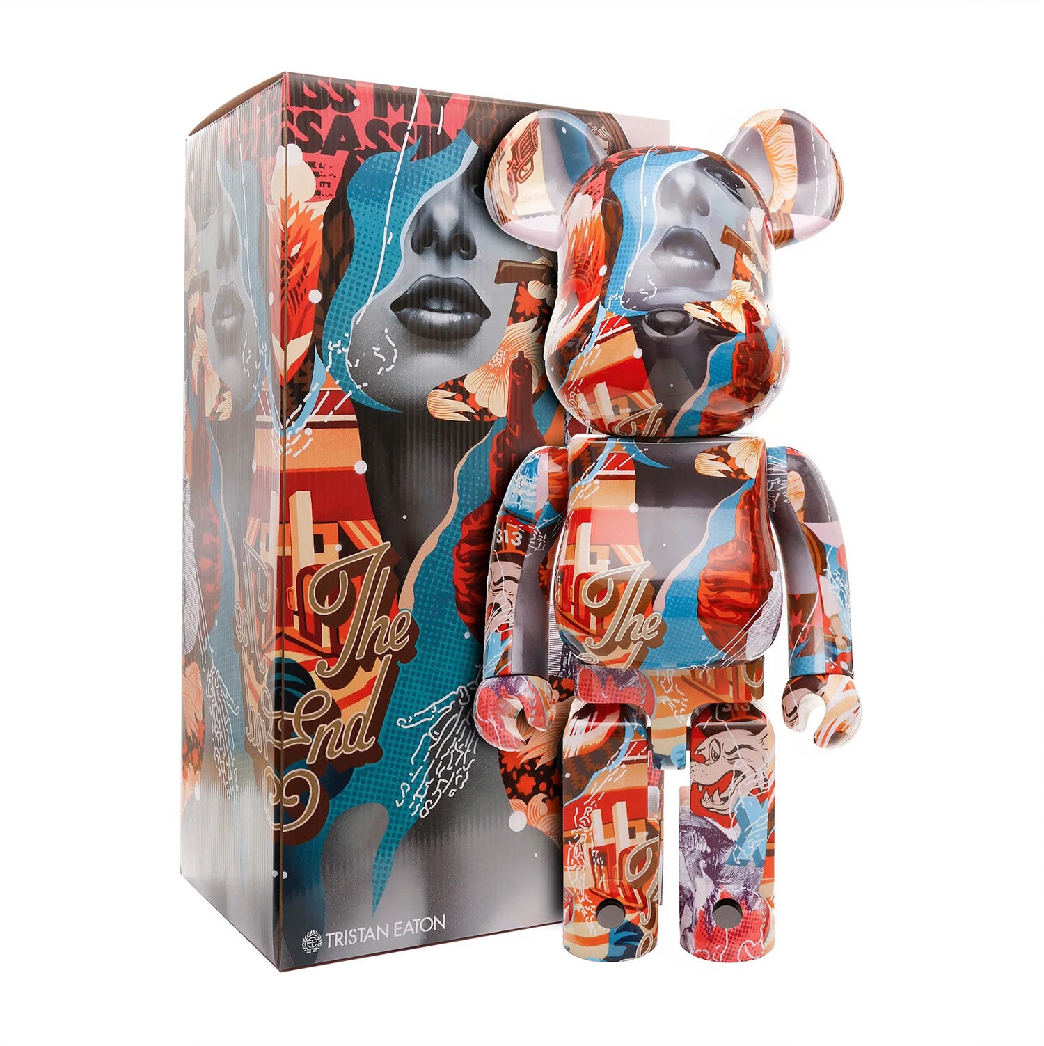 Bearbrick x Tristan Eaton DesignerCon Exclusive 400%