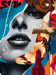 TRISTAN EATON 'Kiss My Assassin' (2019) Hand-Signed Poster