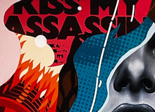 Load image into Gallery viewer, TRISTAN EATON &#39;Kiss My Assassin&#39; (2019) Hand-Signed Poster