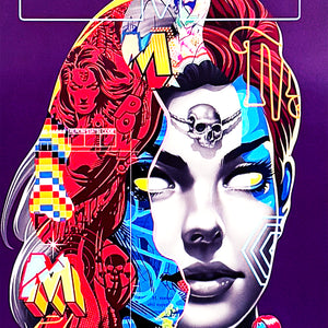 TRISTAN EATON x Marvel 'Mystique' (2024) Hand-Signed Poster