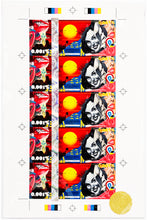 Load image into Gallery viewer, TRISTAN EATON &#39;Slices&#39; (2022) Rare Full Uncut Sheet of 5 - Signari Gallery 