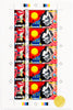 TRISTAN EATON 'Slices' (2022) Rare Full Uncut Sheet of 5 - Signari Gallery 