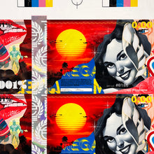 Load image into Gallery viewer, TRISTAN EATON &#39;Slices&#39; (2022) Rare Full Uncut Sheet of 5 - Signari Gallery 