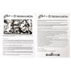 TRISTAN EATON 'Slices' (2022) Rare Full, Hand-Signed Uncut Sheet of 5 - Signari Gallery 