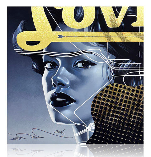 TRISTAN EATON 'Upfest' (2023) Gold Foil Giclée Print - Signari Gallery 