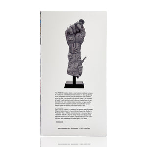 TRISTAN EATON 'Uprise Fist' (2023) Rare Vinyl Art Sculpture (black) - Signari Gallery 