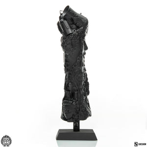 TRISTAN EATON 'Uprise Fist' (2023) Rare Vinyl Art Sculpture (black) - Signari Gallery 