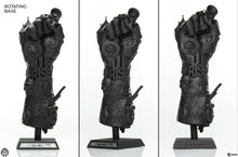 Load image into Gallery viewer, TRISTAN EATON &#39;Uprise Fist&#39; (2023) Rare Vinyl Art Sculpture (black) - Signari Gallery 