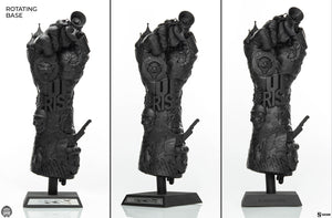 TRISTAN EATON 'Uprise Fist' (2023) Rare Vinyl Art Sculpture (black) - Signari Gallery 