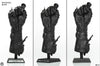 TRISTAN EATON 'Uprise Fist' (2023) Rare Vinyl Art Sculpture (black) - Signari Gallery 