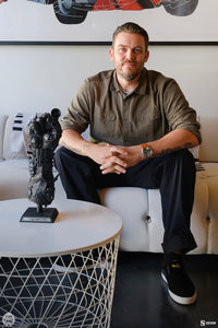 TRISTAN EATON 'Uprise Fist' (2023) Rare Vinyl Art Sculpture (black) - Signari Gallery 
