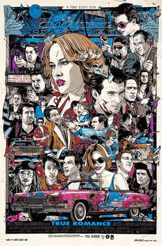 TYLER STOUT 'True Romance' (2019) Screen Print