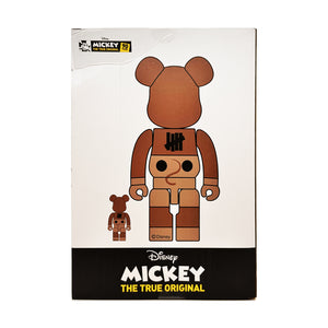 UNDEFEATED x Be@rbrick 'True Original' (2018) Designer Art Figure Set (bronze)