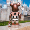 UNDEFEATED x Be@rbrick 'True Original' (2018) Designer Art Figure Set (bronze)